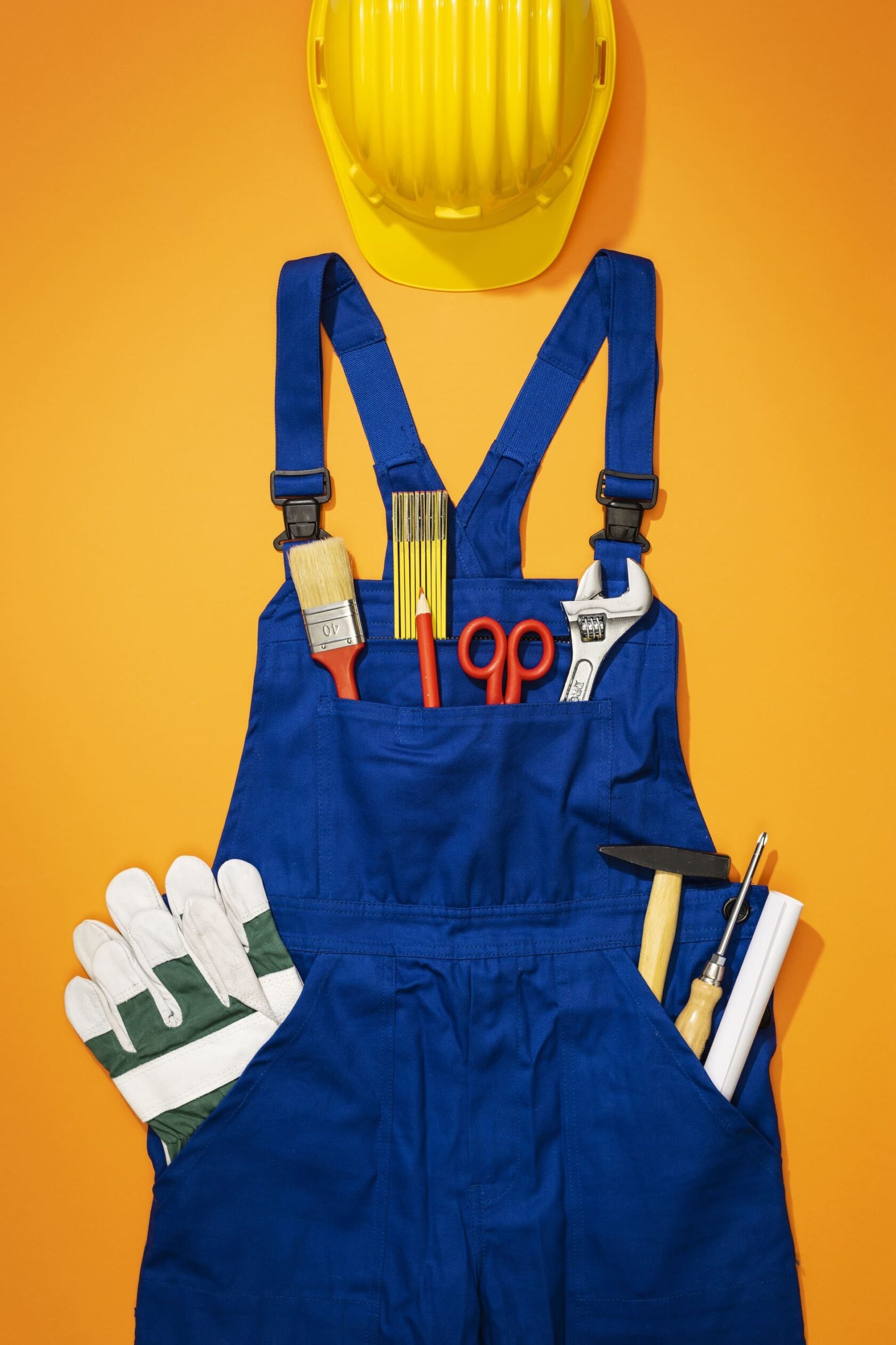 Coverall & Paint Shirt